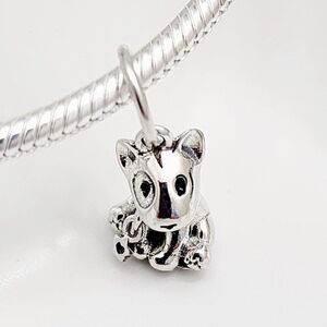 Pandora Bull Terrier Charm Dog Pet Puppy Charm